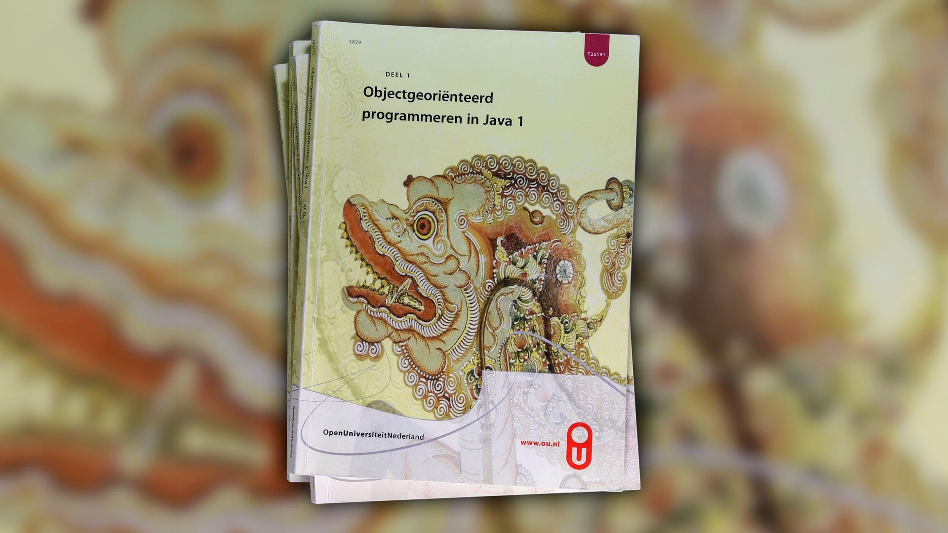 Boek van de cursus Objectgeoriënteerd programmeren in Java 1, Open Universiteit